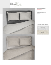 PARURE COPRIPIUMINO 2P BLOT Tellini S.R.L. Velkoobchodní oblečení